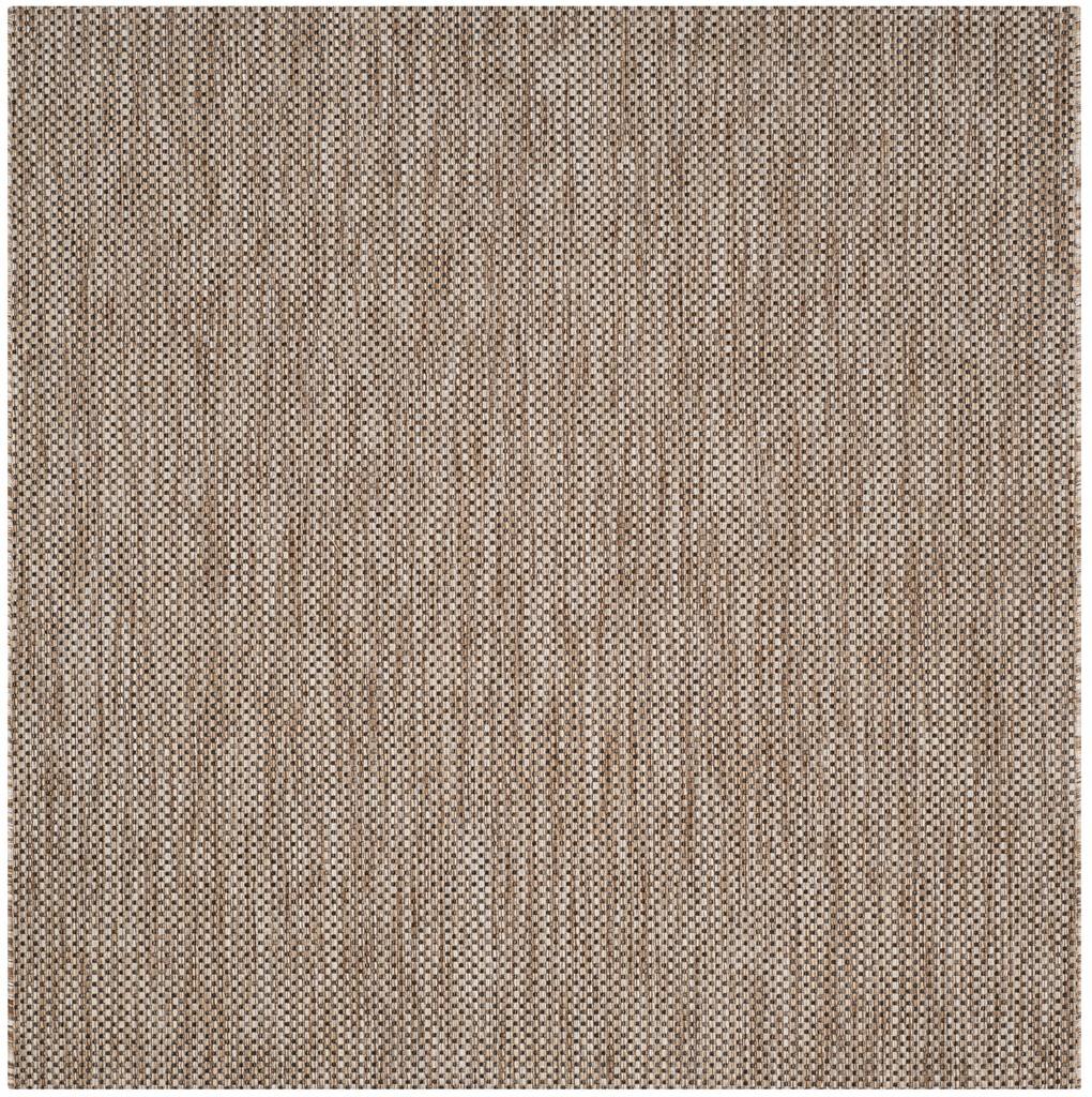  Safavieh Courtyard 8521 Indoor / Outdoor Rug - Natural / Black - Bonton