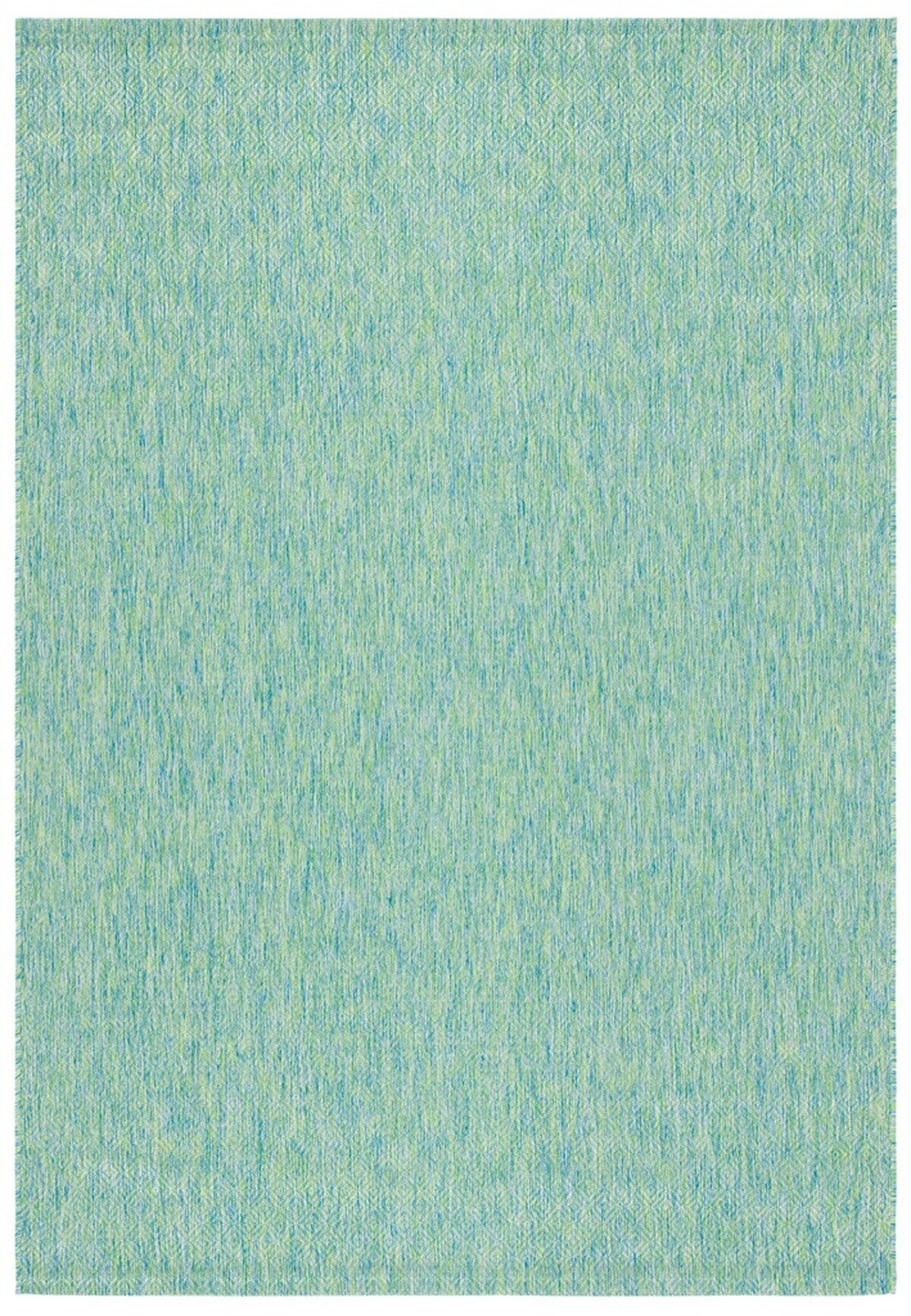  Safavieh Courtyard 8521 Indoor / Outdoor Rug - Green / Blue - Bonton