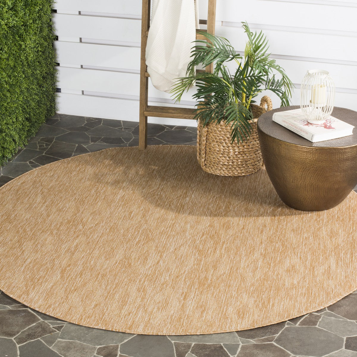  Safavieh Courtyard 8522 Indoor / Outdoor Rug - Beige / Beige - Bonton