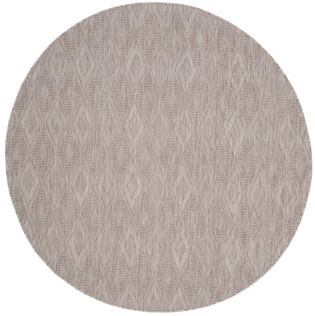  Safavieh Courtyard 8522 Indoor / Outdoor Rug - Grey / Grey - Bonton