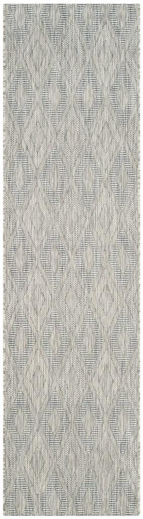  Safavieh Courtyard 8522 Indoor / Outdoor Rug - Grey / Grey - Bonton