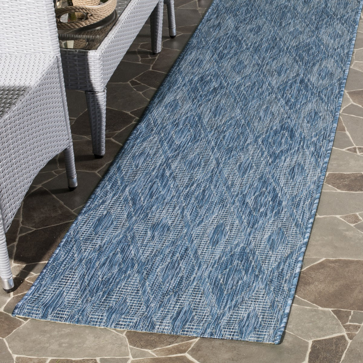  Safavieh Courtyard 8522 Indoor / Outdoor Rug - Grey / Grey - Bonton