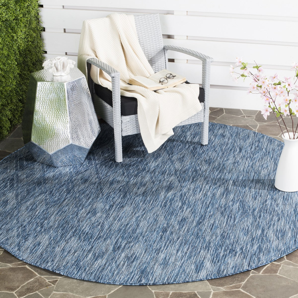  Safavieh Courtyard 8522 Indoor / Outdoor Rug - Grey / Grey - Bonton