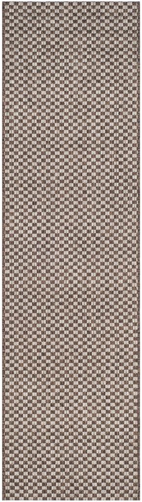  Safavieh Courtyard 8653 Indoor / Outdoor Rug - Blue / Light Grey - Bonton