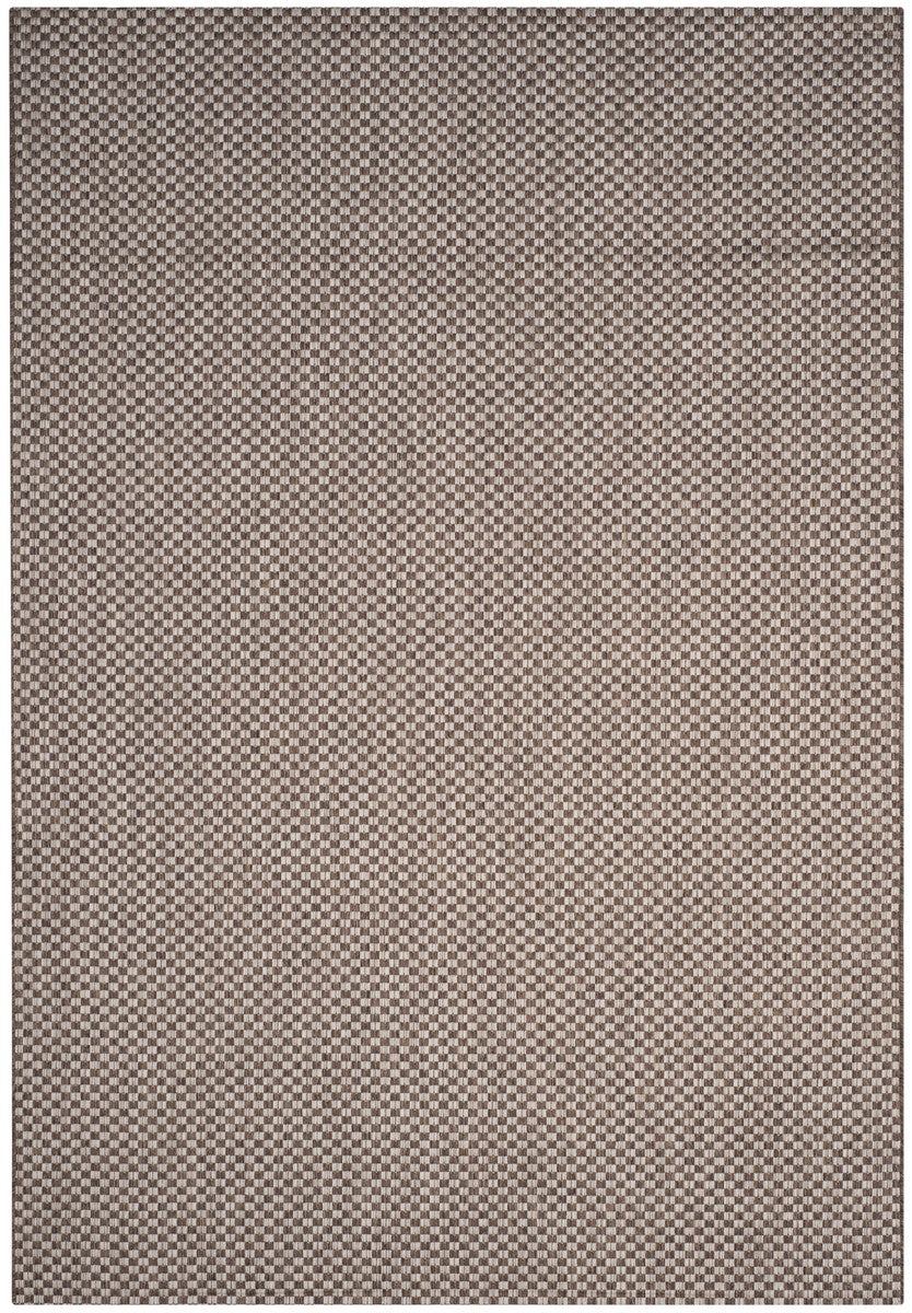  Safavieh Courtyard 8653 Indoor / Outdoor Rug - Black / Light Grey - Bonton