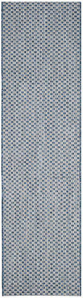  Safavieh Courtyard 8653 Indoor / Outdoor Rug - Black / Light Grey - Bonton