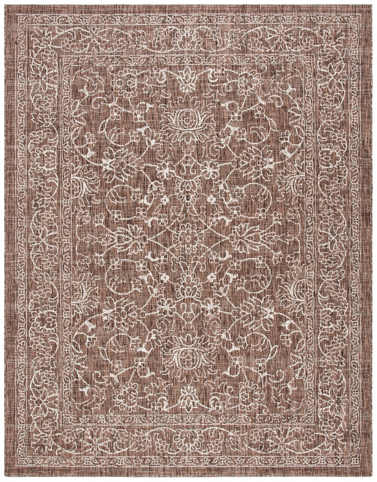  Safavieh Courtyard 8680 Indoor / Outdoor Rug - Navy / Ivory - Bonton