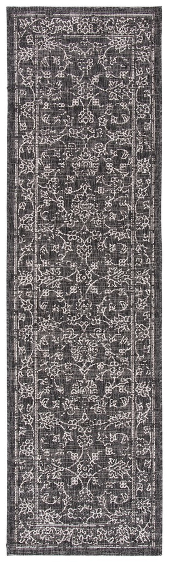  Safavieh Courtyard 8680 Indoor / Outdoor Rug - Brown / Ivory - Bonton