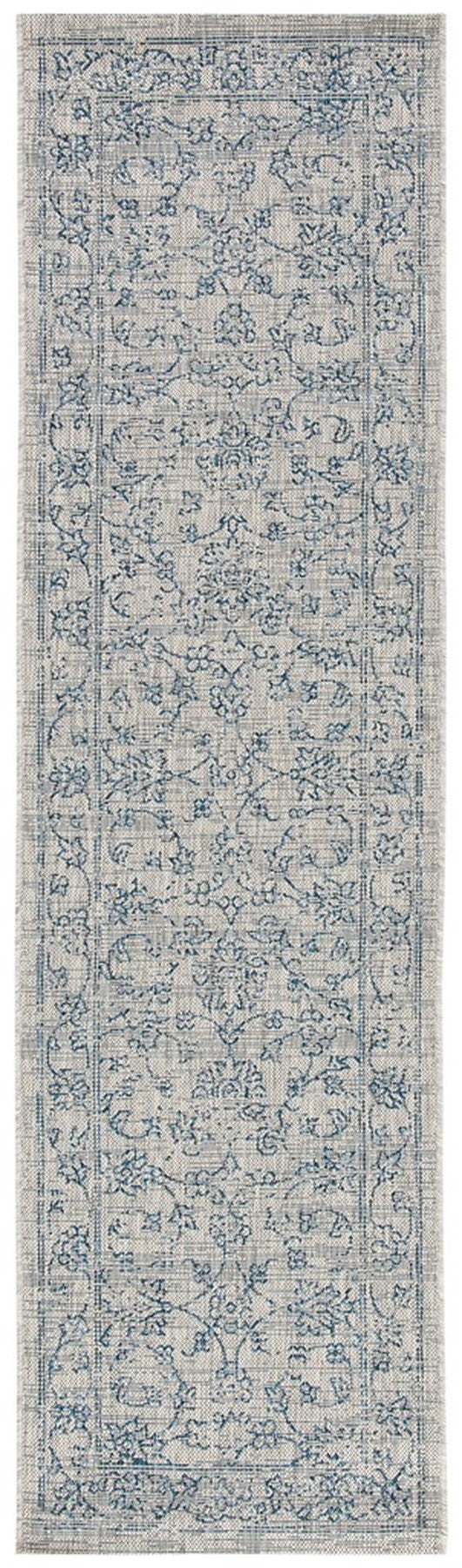  Safavieh Courtyard 8680 Indoor / Outdoor Rug - Brown / Ivory - Bonton