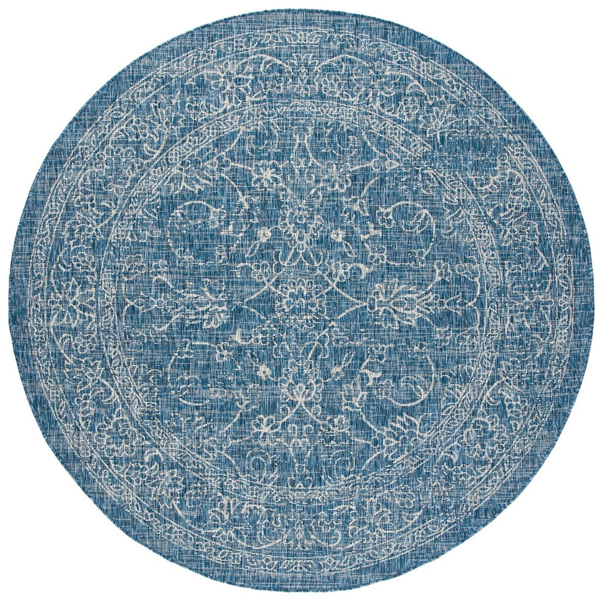  Safavieh Courtyard 8680 Indoor / Outdoor Rug - Turquoise - Bonton