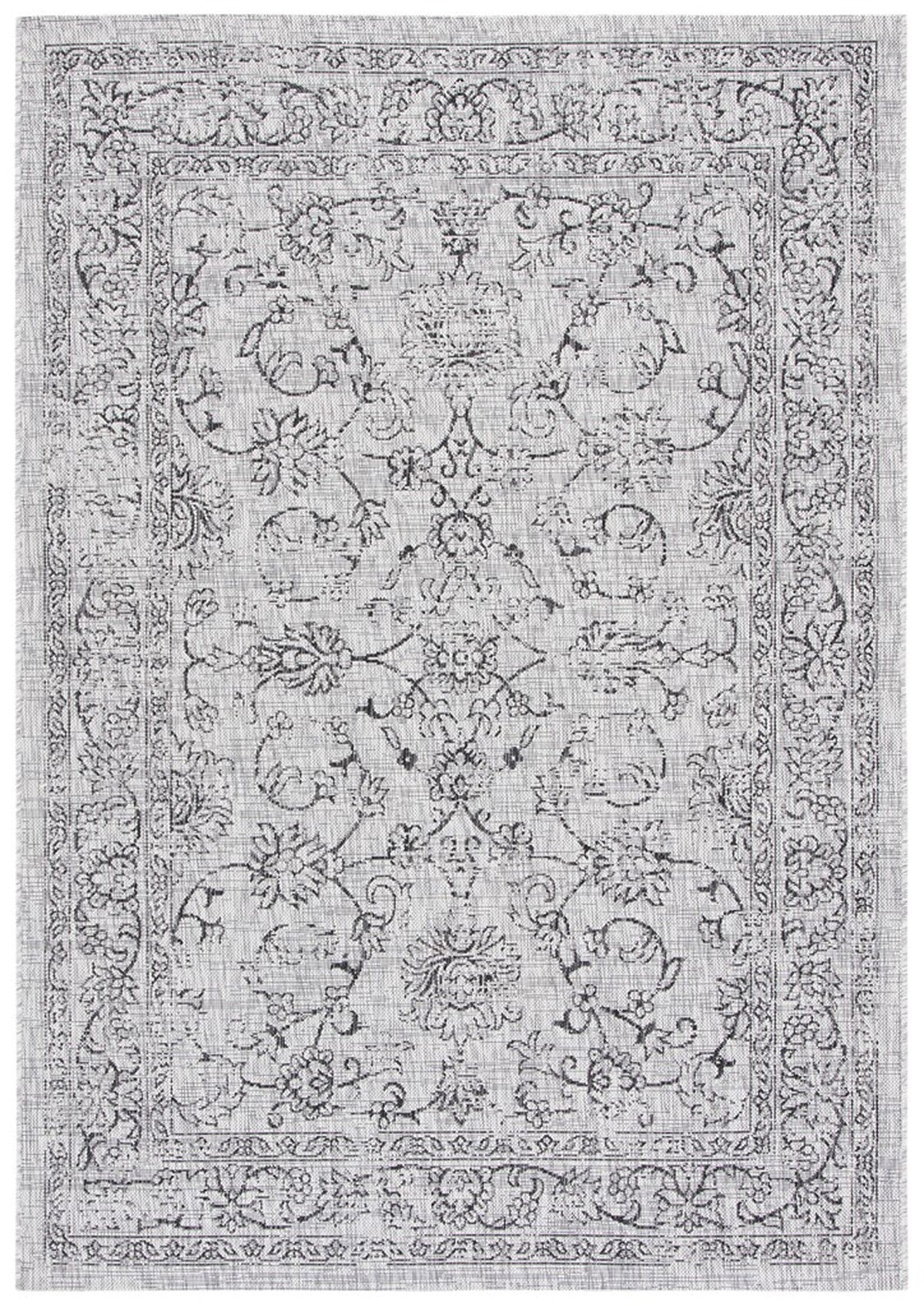  Safavieh Courtyard 8680 Indoor / Outdoor Rug - Gold / Ivory - Bonton