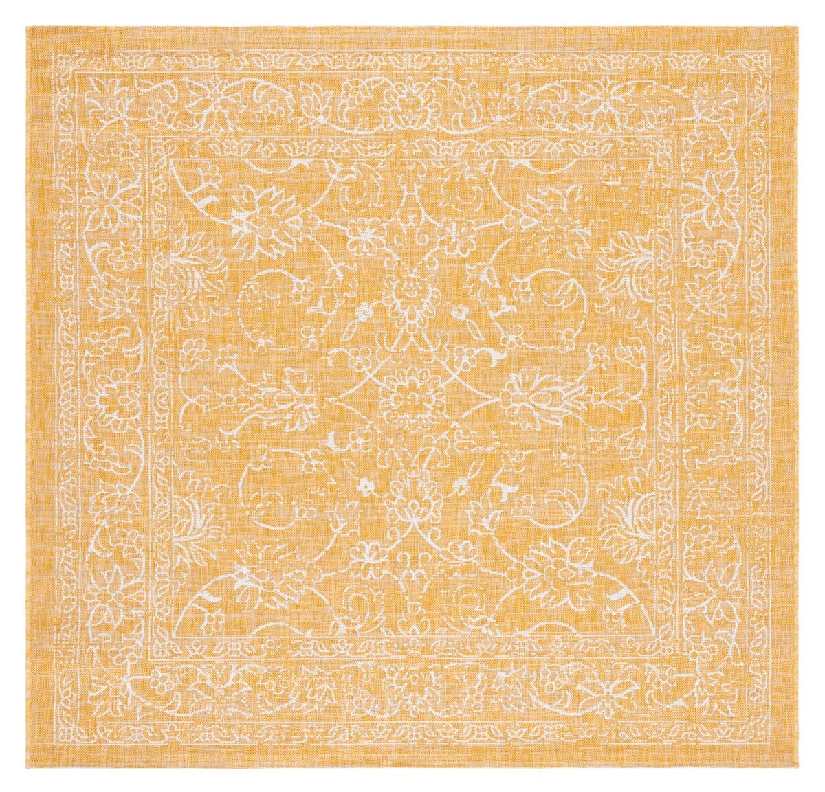  Safavieh Courtyard 8680 Indoor / Outdoor Rug - Brown / Ivory - Bonton