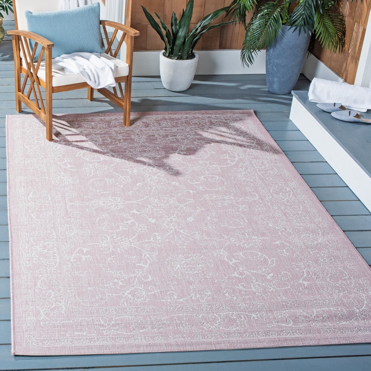  Safavieh Courtyard 8680 Indoor / Outdoor Rug - Gold / Ivory - Bonton