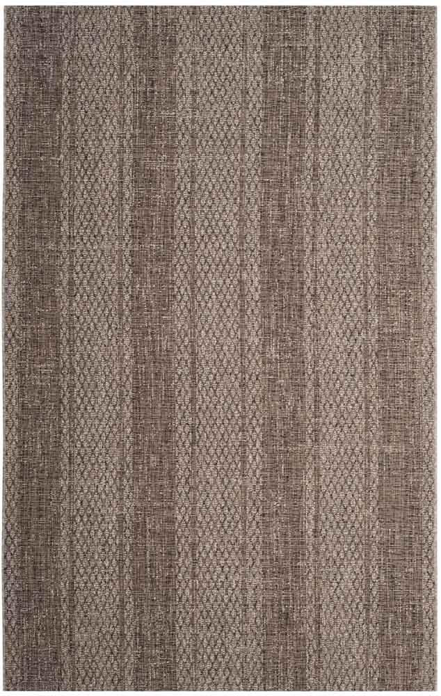  Safavieh Courtyard 8736 Indoor / Outdoor Rug - Light Beige / Light Brown - Bonton