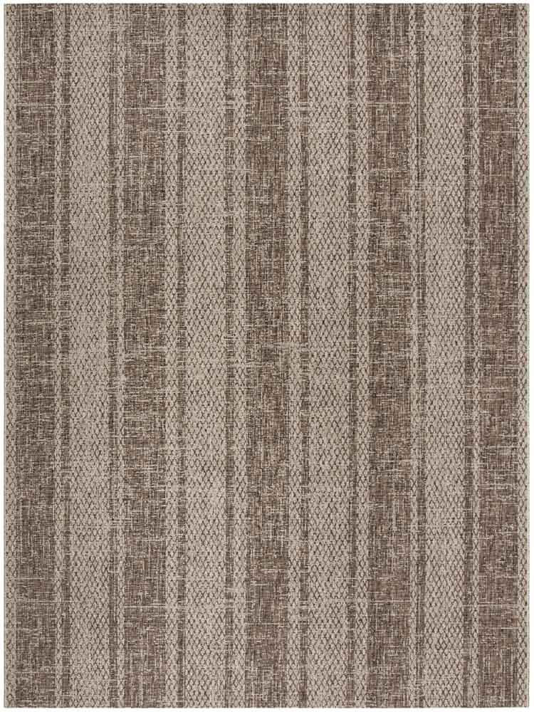  Safavieh Courtyard 8736 Indoor / Outdoor Rug - Light Beige / Light Brown - Bonton