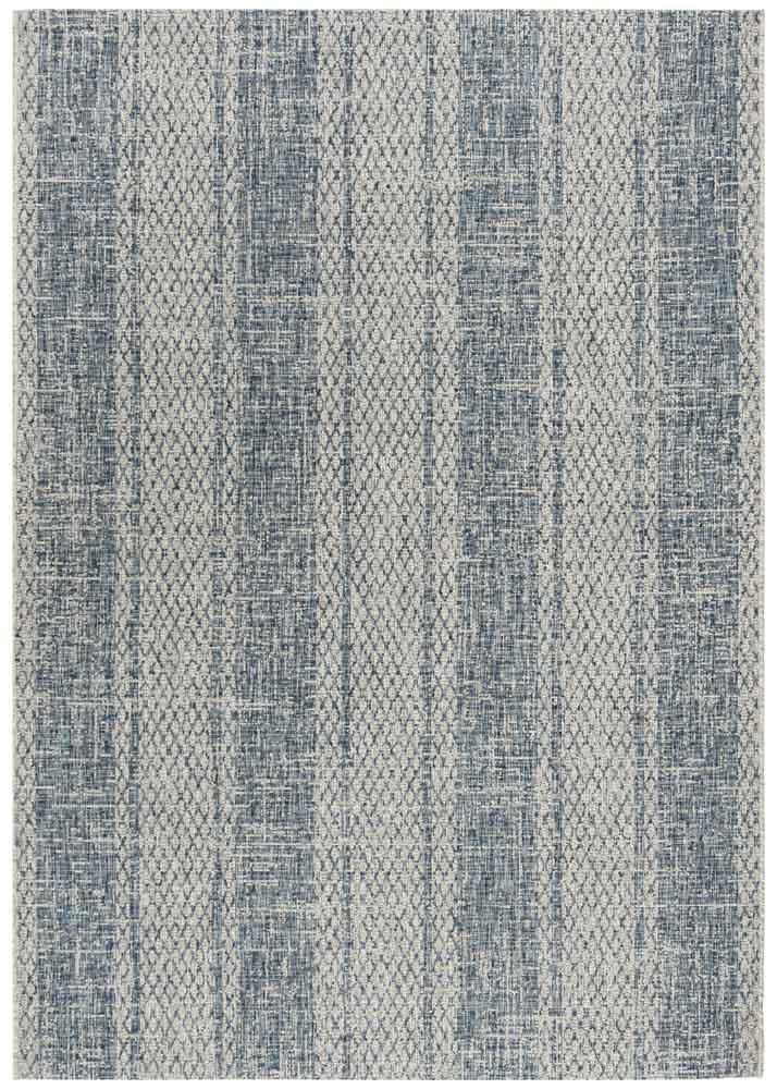  Safavieh Courtyard 8736 Indoor / Outdoor Rug - Light Grey / Teal - Bonton