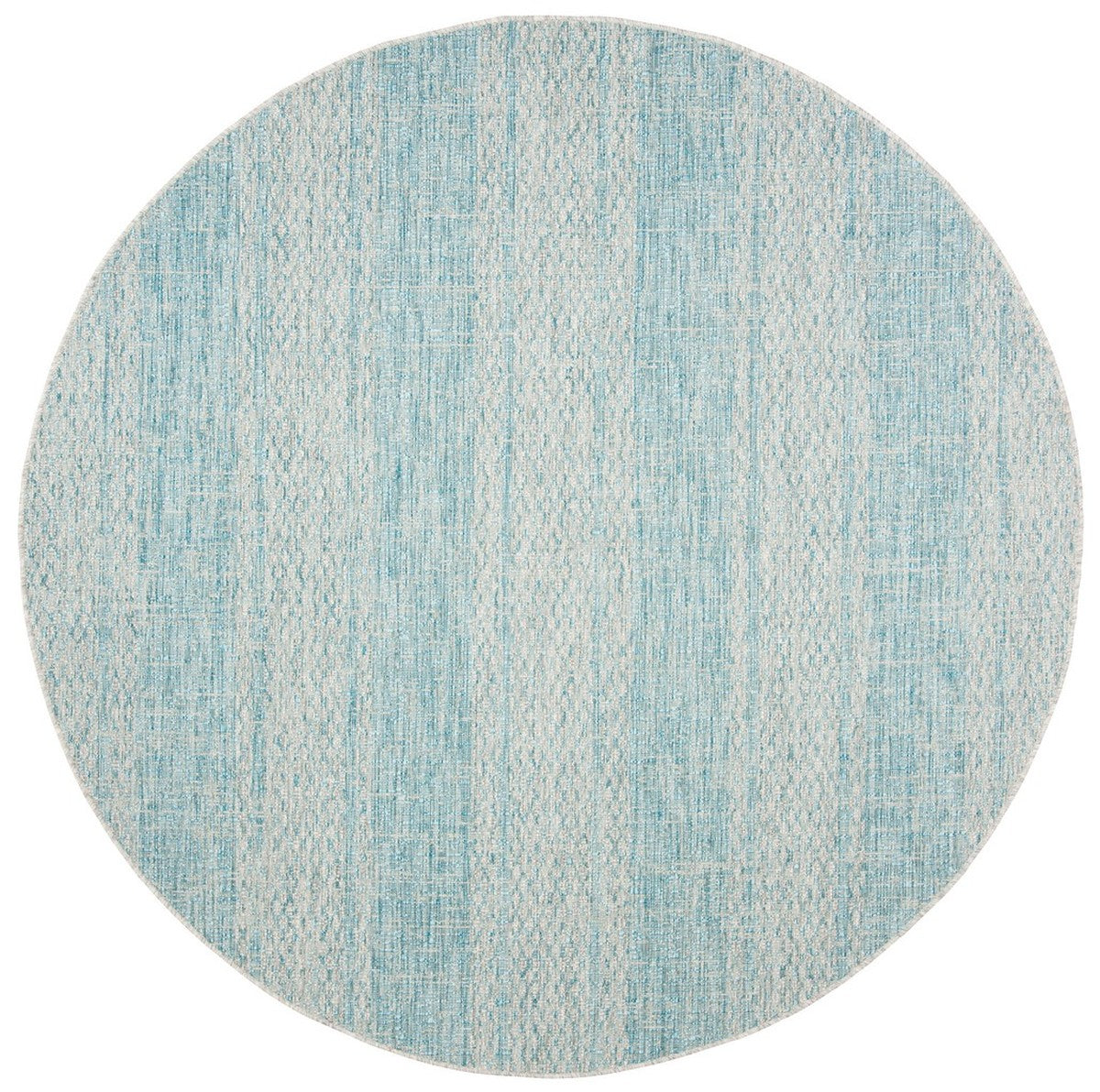  Safavieh Courtyard 8736 Indoor / Outdoor Rug - Light Grey / Blue - Bonton