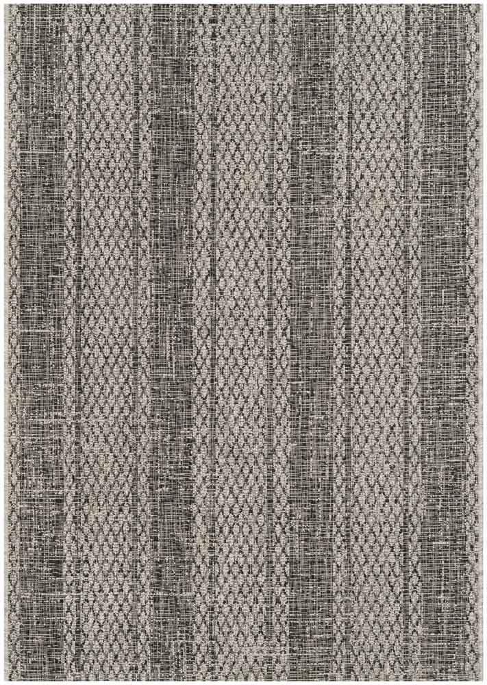  Safavieh Courtyard 8736 Indoor / Outdoor Rug - Light Grey / Blue - Bonton