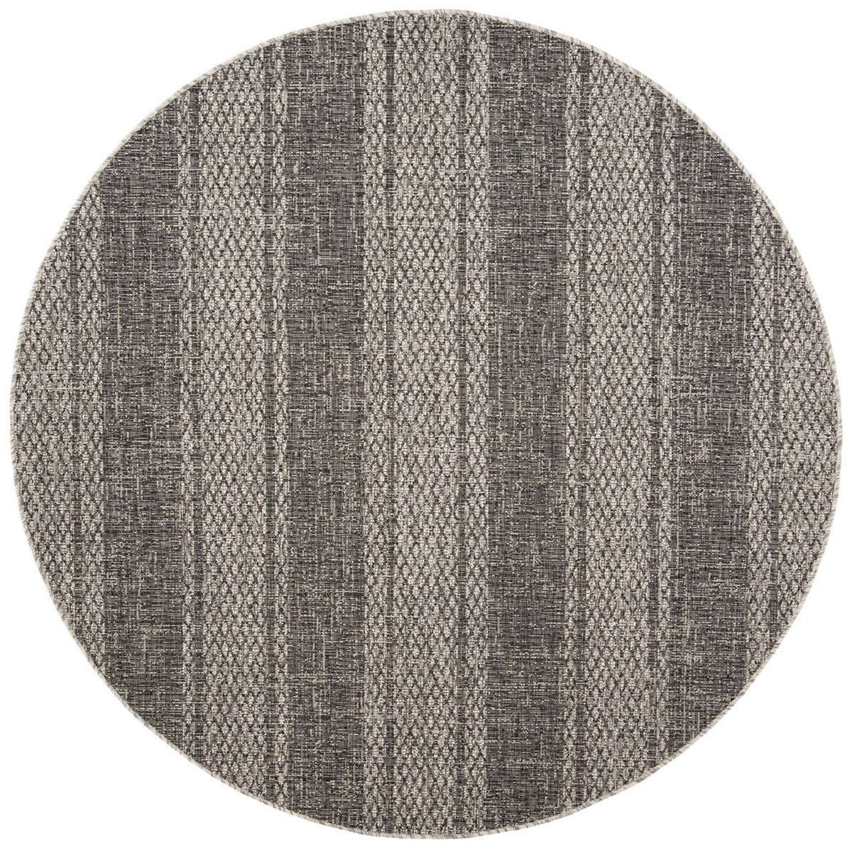  Safavieh Courtyard 8736 Indoor / Outdoor Rug - Light Grey / Blue - Bonton