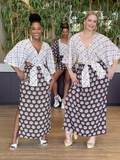 INI Waist Cutout Kimono Sleeve Dress 1