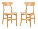 Lucca Retro Dining Chairs Set of 2