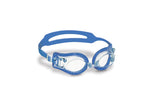 7" Blue Jelly Goggles with Case Kids Swimming Pool Accessory