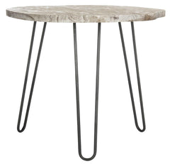 Mindy Wood Top Dining Table