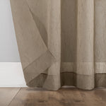 Claude Crushed Voile Sheer Rod Pocket Curtain Panel