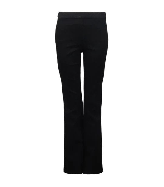  Anne Klein Pull On Flare Leg Pants - Onyx Wash - Bonton