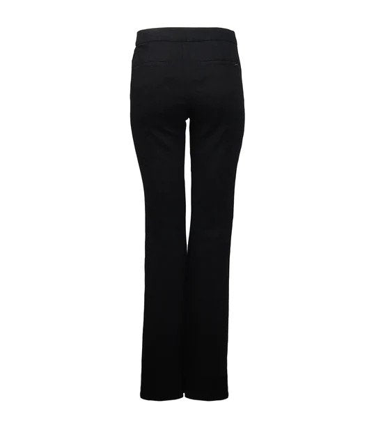  Anne Klein Pull On Flare Leg Pants - Onyx Wash - Bonton