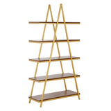 Conry 68'' Tall A-Frame Bookcase