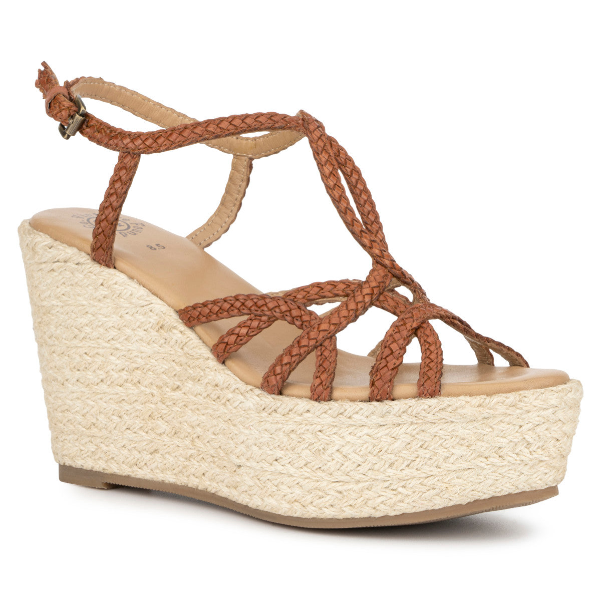  Women's Eloise Wedge - Tan - Bonton