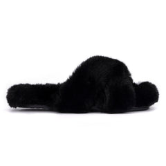 Women's Luna Furry Slides