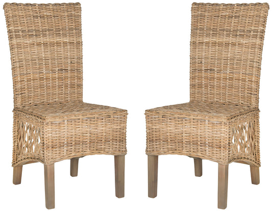 Sumatra Rattan Side Chairs Set of 2