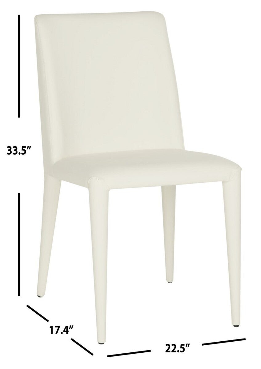  Safavieh Garretson Side Chair Set of 2 - Buttercream - Bonton