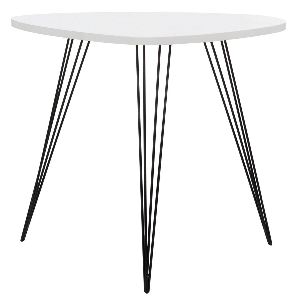  Safavieh Wynton Mid -Century Lacquer End Table - White - Bonton