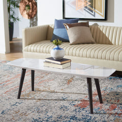 Josiah Mid-Century Rectangle Lacquer Coffee Table