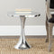 Galium Aluminum Top Side Table