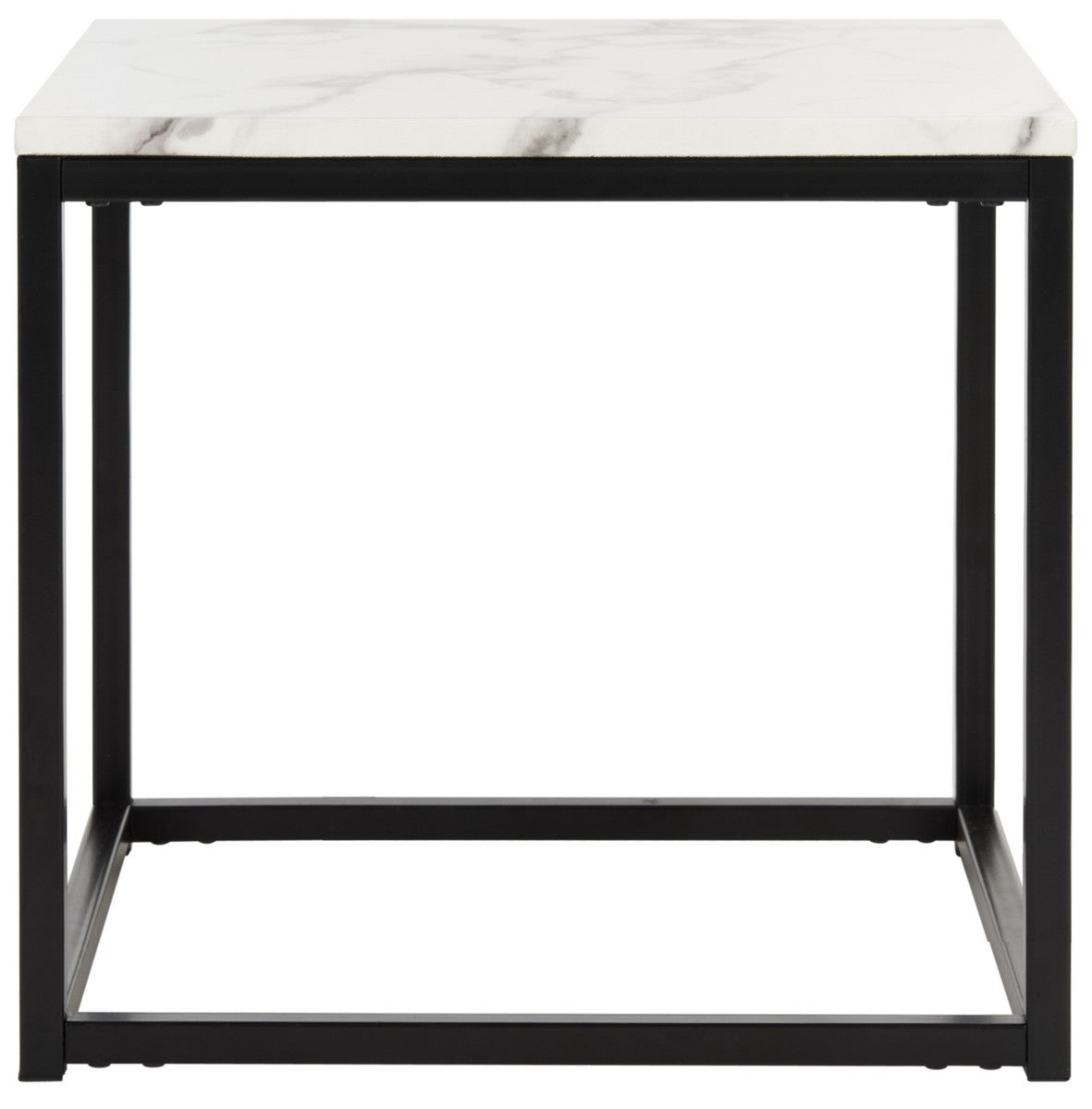  Safavieh Baize End Table - White - Bonton