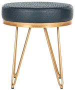 Jenine Ostrich Round Bench