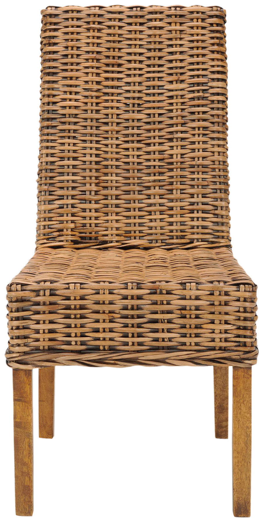  Safavieh Sanibel Rattan Side Chair Set of 2 - Honey - Bonton