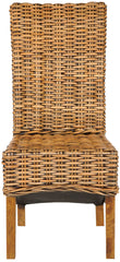 Isla Brown Rattan Side Chair