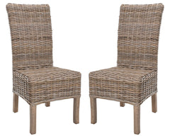 Quaker Rattan Side Chair Set of 2