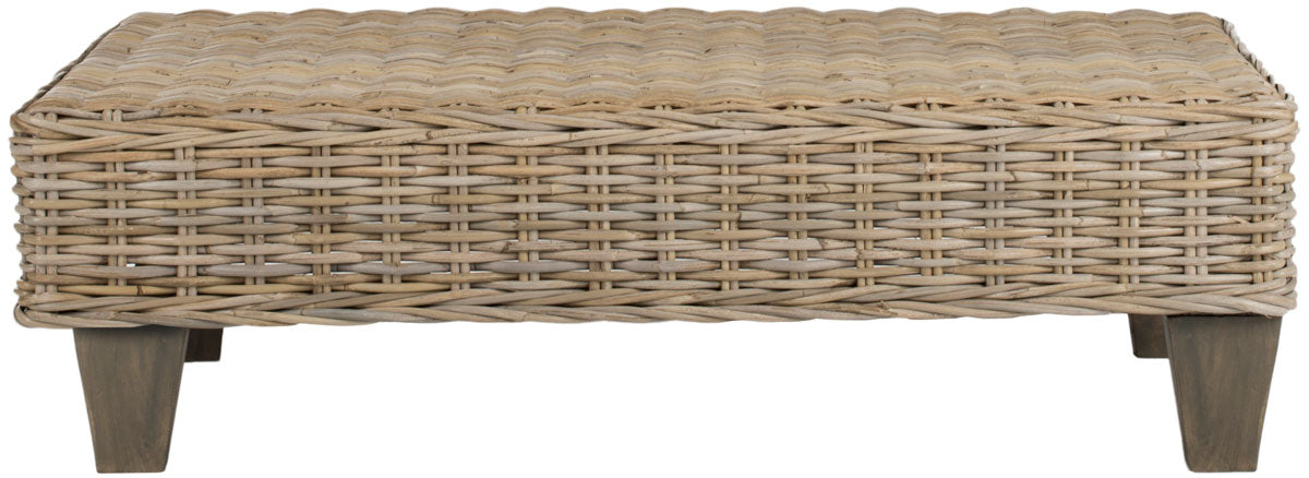  Safavieh Leary Bench - Banana Natural - Bonton