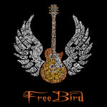 Premium Blend Word Art T-shirt - Lyrics To Freebird