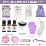 French Lavender Handmade Gift Box, 18 Pieces