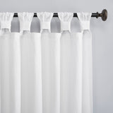 Washed Cotton Twist Tab Curtain