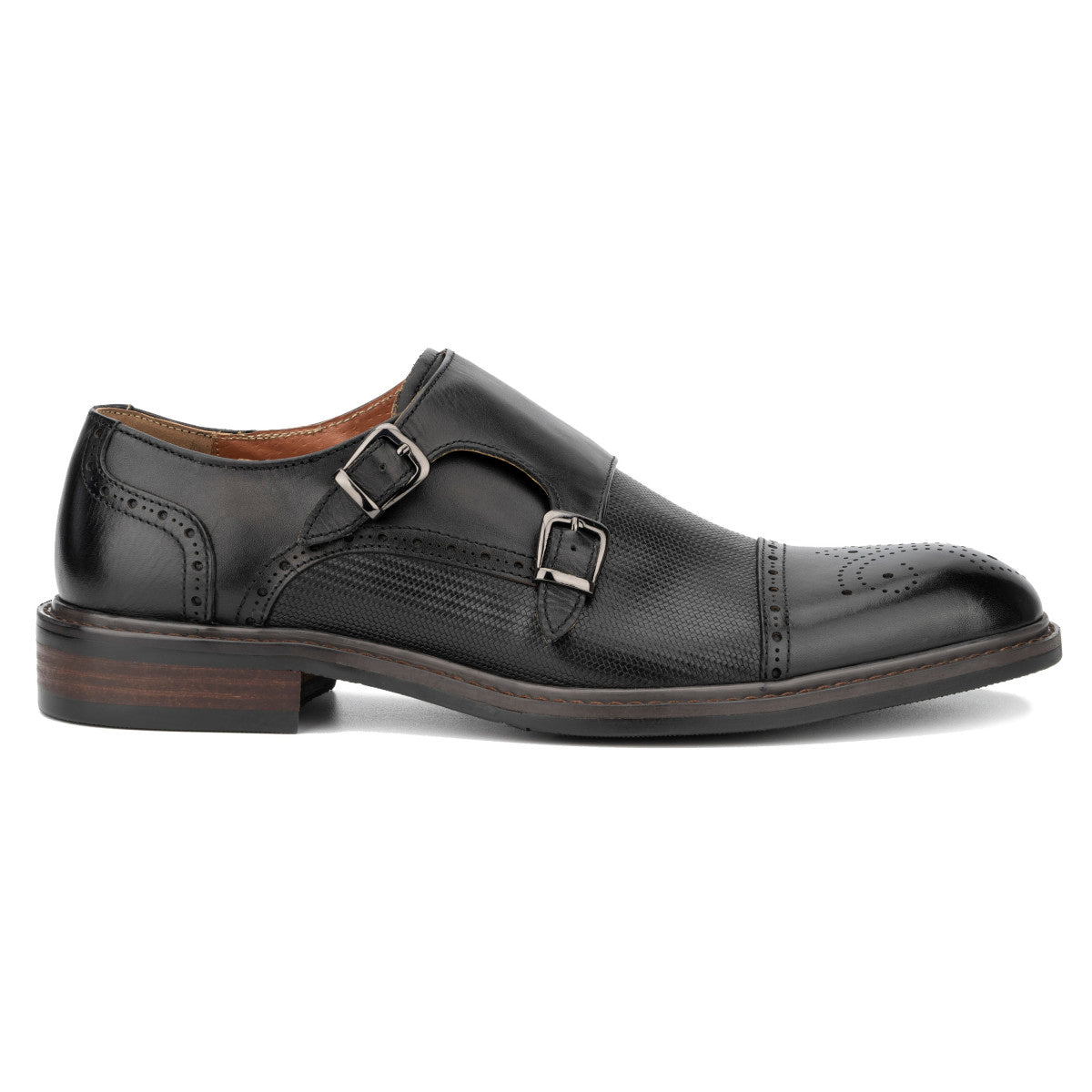  Vintage Foundry Co. Men's Morgan Monk Strap - Black - Bonton