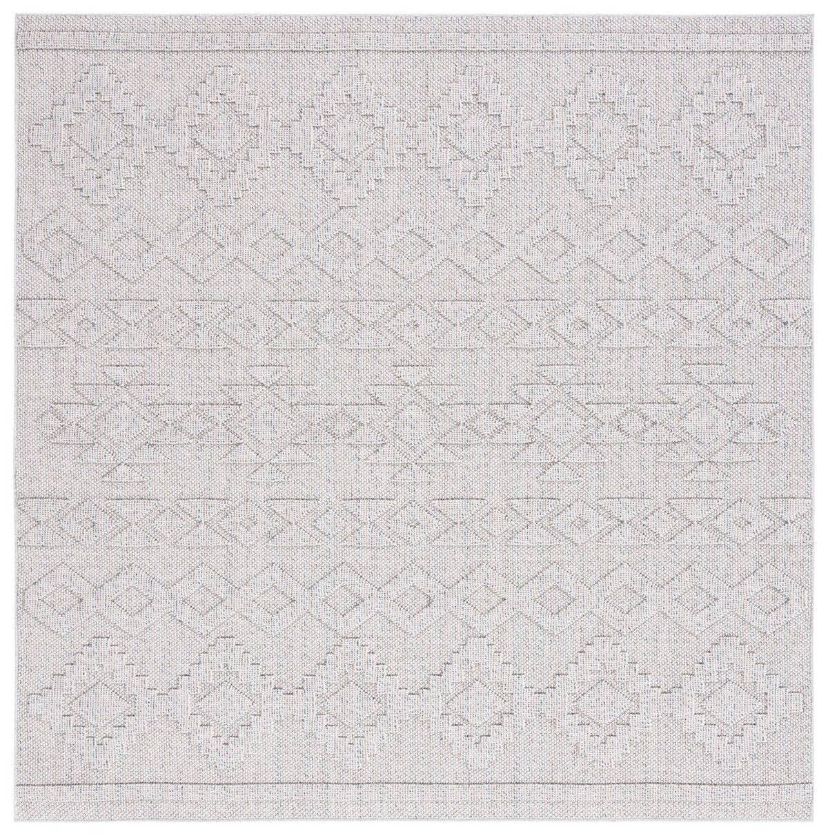  Safavieh Global 210 Indoor / Outdoor Rug - Grey / Beige - Bonton