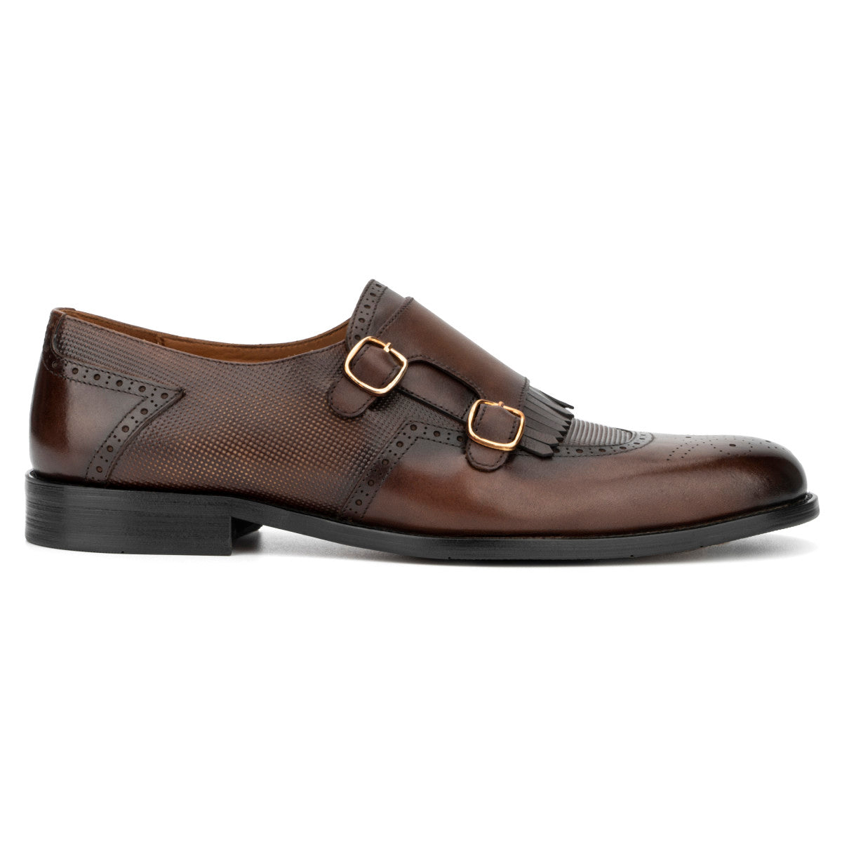  Vintage Foundry Co. Bolton Men's Monk Shoe - Brown - Bonton